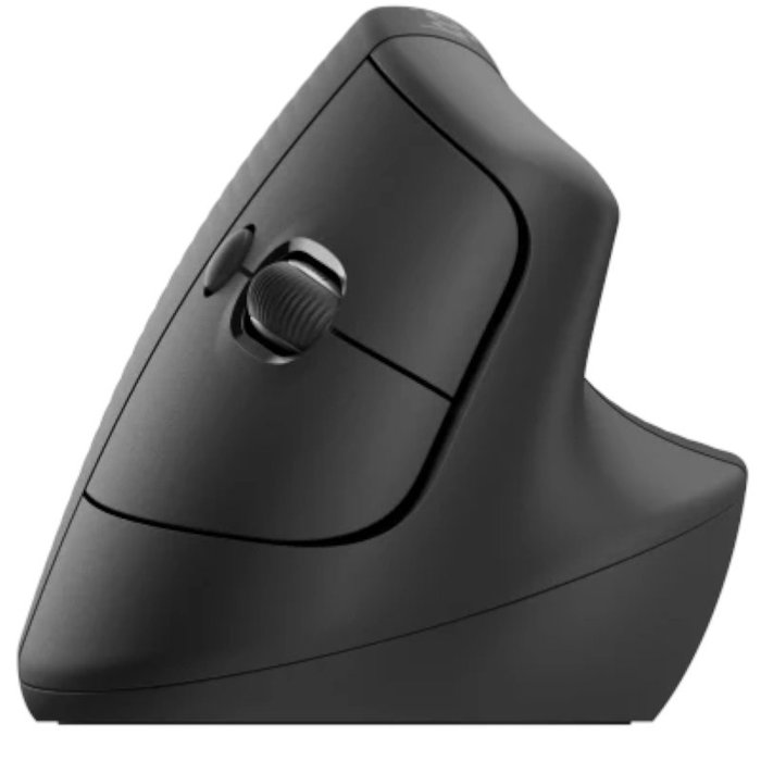 Logitech Lift Vertical Ergonomic Mouse for Business - Grafito